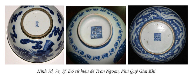  Một cách phân loại hiệu đề trên đồ gốm sứ cổ Trung Hoa